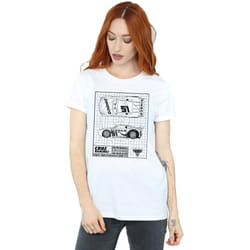 Disney - T-shirt CARS - Femme (Blanc)