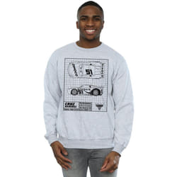 Disney - Sweat CARS - Homme (Gris chiné)