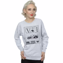Disney - Sweat CARS - Femme (Gris chiné)