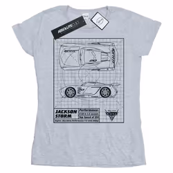 Disney - T-shirt CARS - Femme (Gris chiné)