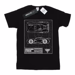 Disney - T-shirt CARS - Femme (Noir)