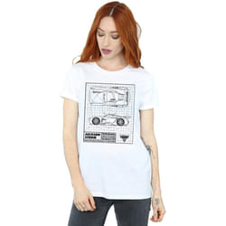 Disney - T-shirt CARS - Femme (Blanc)
