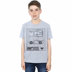 Disney - T-shirt CARS - Garçon (Gris chiné)