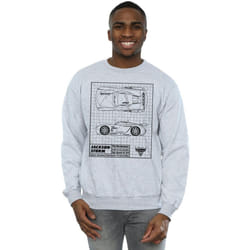 Disney - Sweat CARS - Homme (Gris chiné)