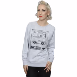 Disney - Sweat CARS - Femme (Gris chiné)