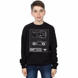 Disney - Sweat CARS - Garçon (Noir)