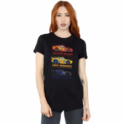 Disney - T-shirt CARS - Femme (Noir)