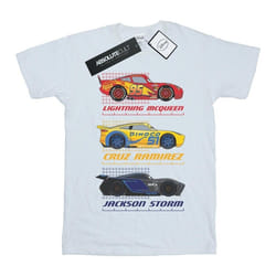 Cars - T-shirt RACER PROFILE - Fille (Blanc)