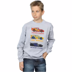 Cars - Sweat RACER PROFILE - Garçon (Gris chiné)