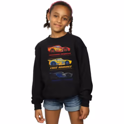 Disney - Sweat CARS - Fille (Noir)