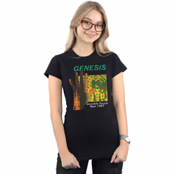 Genesis - T-shirt INVISIBLE TOUCH TOUR - Femme (Noir)