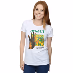 Genesis - T-shirt INVISIBLE TOUCH TOUR - Femme (Blanc)