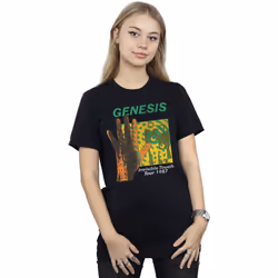 Genesis - T-shirt INVISIBLE TOUCH TOUR - Femme (Noir)
