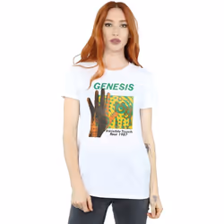 Genesis - T-shirt INVISIBLE TOUCH TOUR - Femme (Blanc)