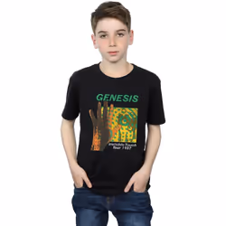 Genesis - T-shirt INVISIBLE TOUCH TOUR - Garçon (Noir)
