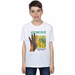 Genesis - T-shirt INVISIBLE TOUCH TOUR - Garçon (Blanc)