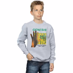 Genesis - Sweat INVISIBLE TOUCH TOUR - Garçon (Gris chiné)