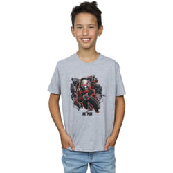 Marvel - T-shirt - Garçon (Gris chiné)