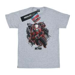 Marvel - T-shirt - Fille (Gris chiné)