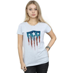 Marvel - T-shirt - Femme (Gris chiné)