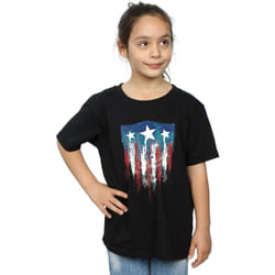 Marvel - T-shirt - Fille (Noir)