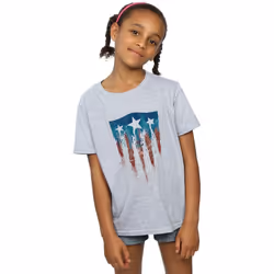 Marvel - T-shirt - Fille (Gris chiné)
