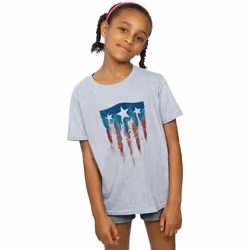 Marvel - T-shirt - Fille (Gris chiné)