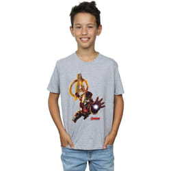Marvel - T-shirt - Garçon (Gris chiné)