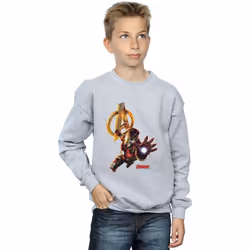Marvel - Sweat - Garçon (Gris chiné)