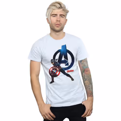 Marvel - T-shirt - Homme (Gris chiné)