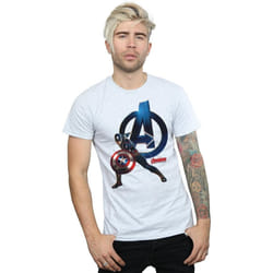 Marvel - T-shirt - Homme (Gris chiné)