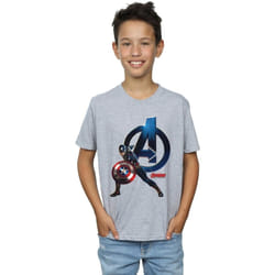Marvel - T-shirt - Garçon (Gris chiné)