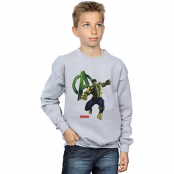 Marvel - Sweat - Garçon (Gris chiné)