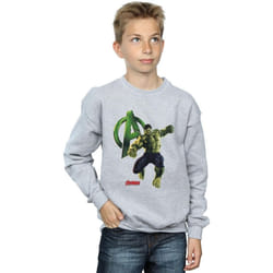 Marvel - Sweat - Garçon (Gris chiné)
