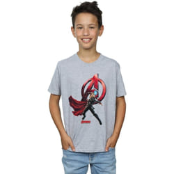 Marvel - T-shirt - Garçon (Gris chiné)