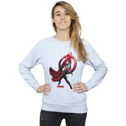 Marvel - Sweat - Femme (Gris chiné)