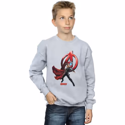 Marvel - Sweat - Garçon (Gris chiné)