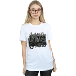 Marvel - T-shirt AVENGERS - Femme (Blanc)
