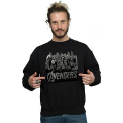 Marvel - Sweat AVENGERS - Homme (Noir)