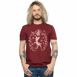 Disney - T-shirt - Homme (Bordeaux)