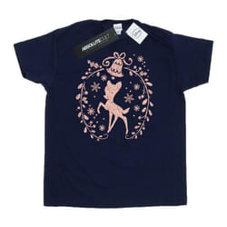 Disney - T-shirt - Femme (Bleu marine)