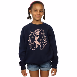 Disney - Sweat - Fille (Bleu marine)
