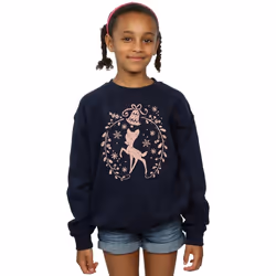 Disney - Sweat - Fille (Bleu marine)