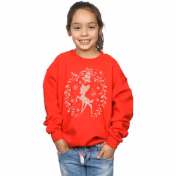 Disney - Sweat - Fille (Rouge)