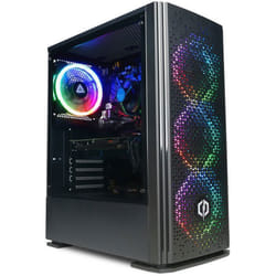 CyberPowerPC PC Gamer - AMD Ryzen 5 7500F - NVIDIA RTX 5060 - 1 To SSD - 16 Go RAM - Windows 11