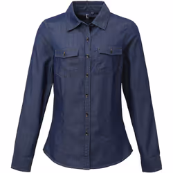 Premier - Chemise en jean - Femmes (Bleu)