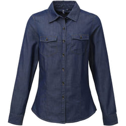 Premier - Chemise en jean - Femmes (Bleu)