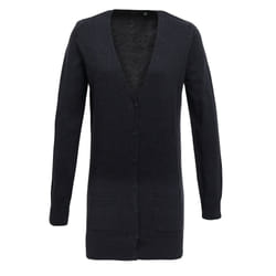 Premier - Cardigan col V - Femme (Gris foncé)