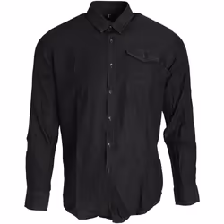 Premier Jeans - Chemise en jean à manches longues - Homme (Noir)