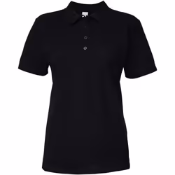 Gildan Softstyle - Polo uni - Femme (Noir)